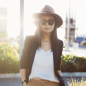 Aldo Camel Brown Wool Fedora